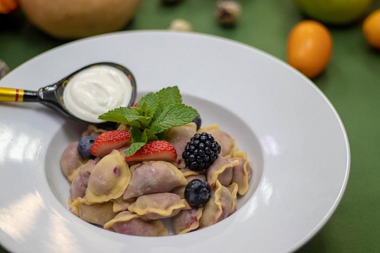 Вареники с вишней