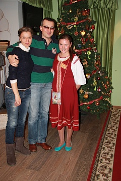 Ксения Алферова, Егор Бероев - актеры театра и кино. 2012 г.