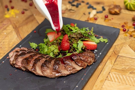 Утиная грудка - гриль